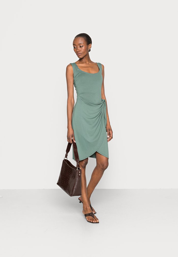 Women's Anna Field Dress Green | IBLGYQV-47