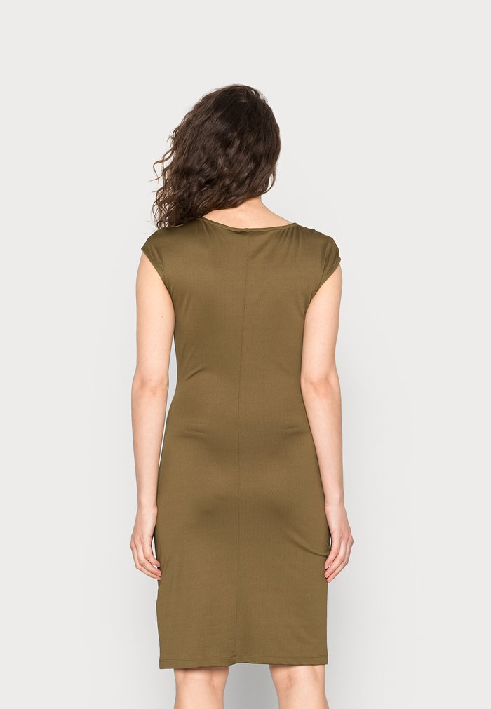 Women's Anna Field Dress Khaki | DBTCSIG-04