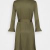 Women's Anna Field Dress Khaki | GHMIDLT-05