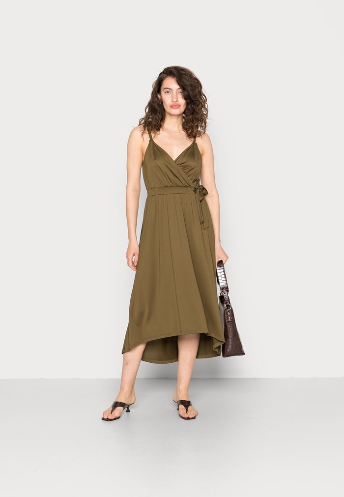 Women's Anna Field Dress Khaki | LYWDGCS-87