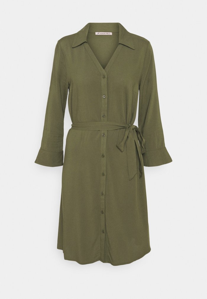 Women's Anna Field Dress Olive | JOCGYTZ-50