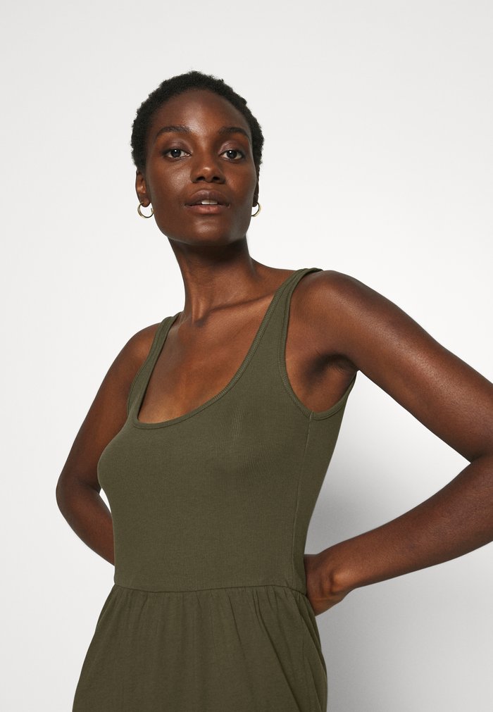 Women's Anna Field Dress Olive | OXQJZRL-87