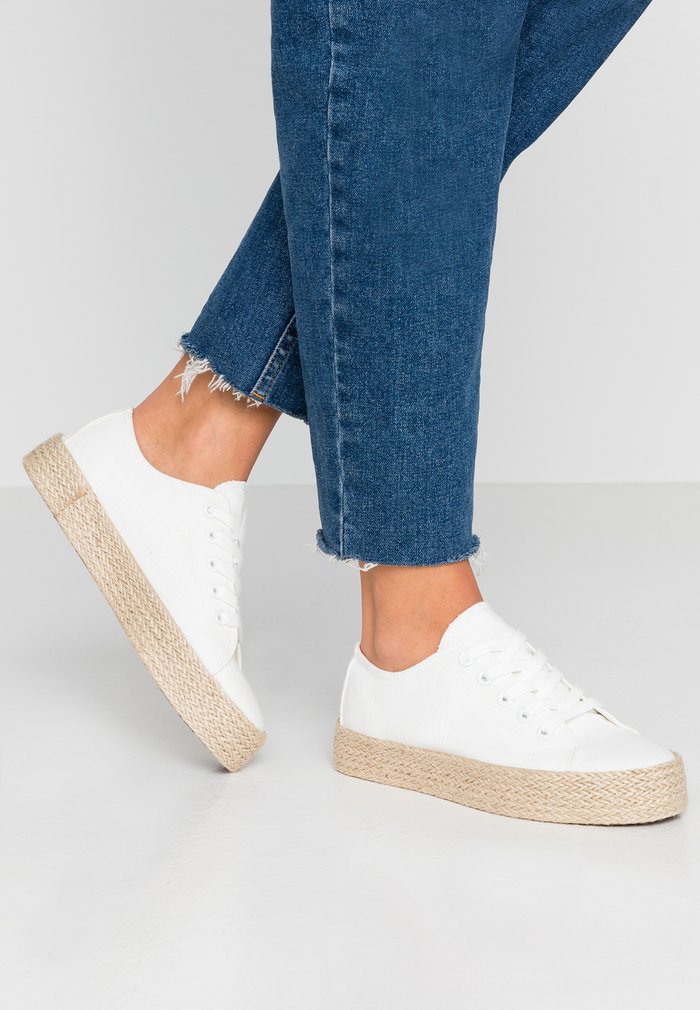 Women\'s Anna Field Espadrille Low Shoes White | HUDPLOS-72