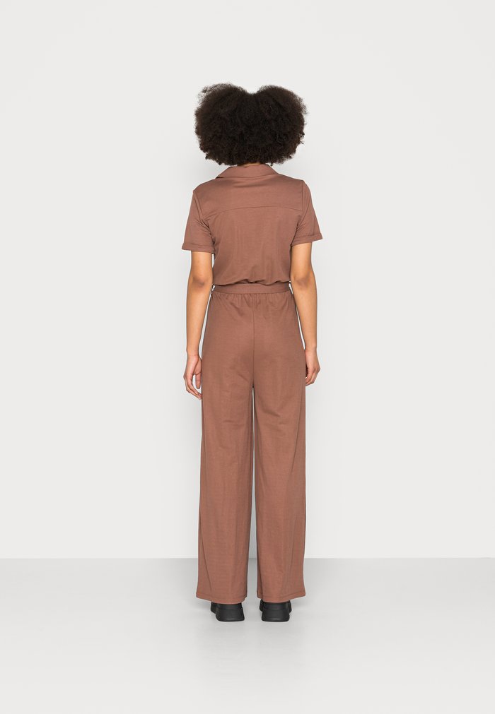 Women's Anna Field Jumpsuit Brown | SZAODWL-29