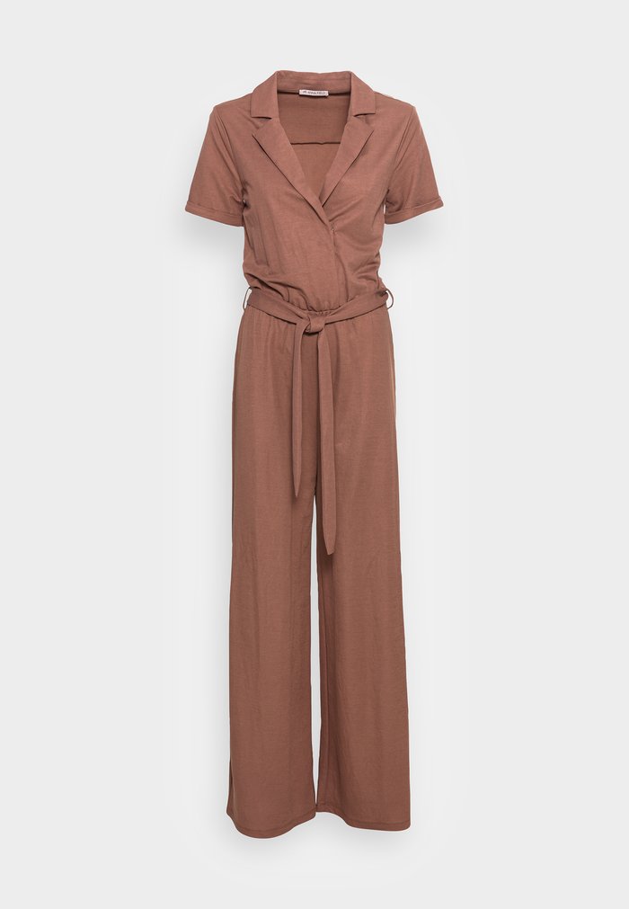 Women's Anna Field Jumpsuit Brown | SZAODWL-29