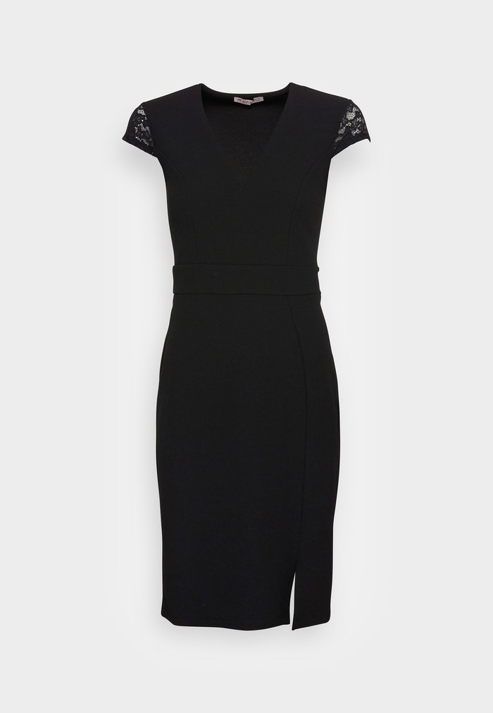 Women's Anna Field POLYCREPE OCCASION MINI (AN AW21 C007 SJ) Cocktail Party Dress Black | NQCZXFS-19