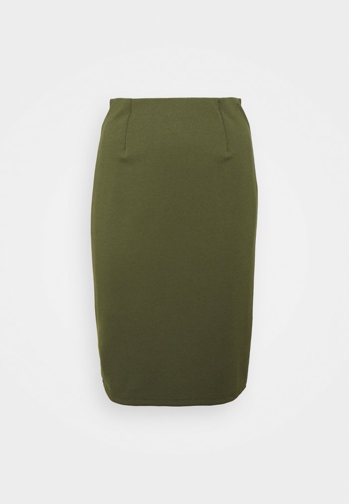 Women\'s Anna Field Pencil Skirts Khaki | GYKWIHM-49