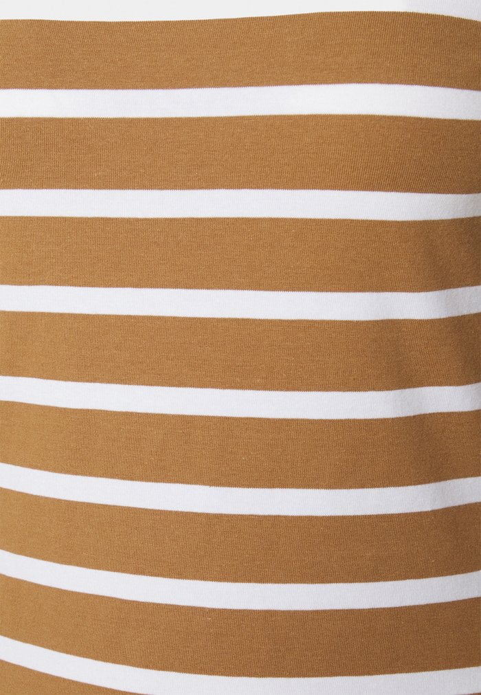 Women's Anna Field STRIPEY CONTRAST Tops Brown | WZYPUCA-42