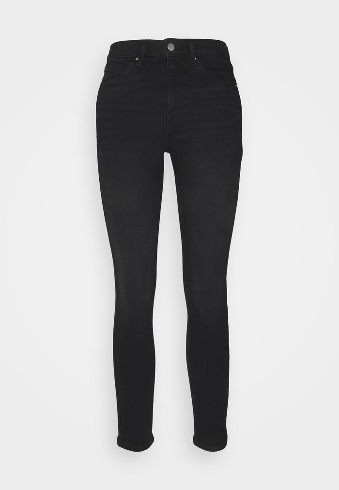 Women\'s Anna Field Skinny Fit Jeans Black Blue | ONMTERI-07