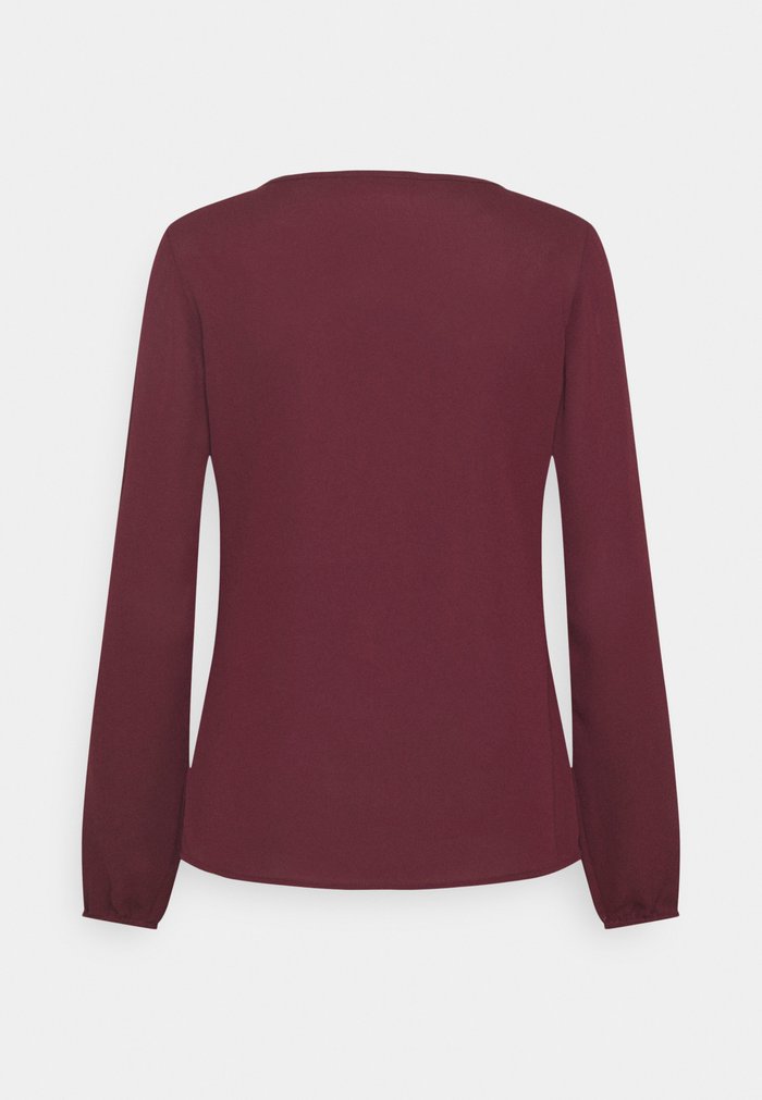 Women's Anna Field Tops Burgundy | BIFGAXU-48