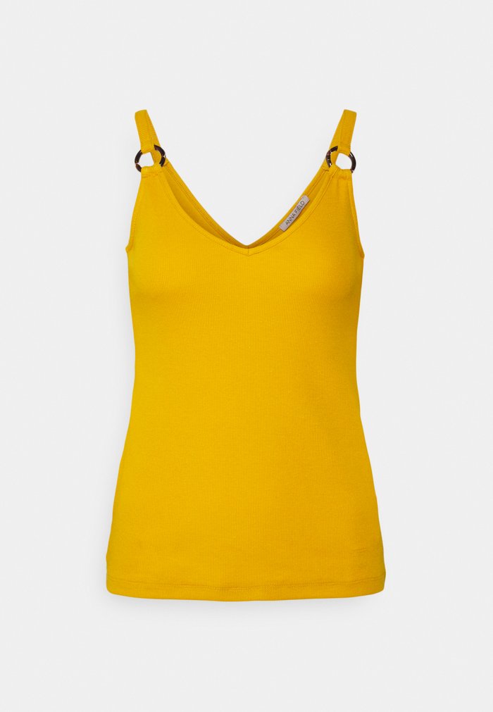 Women\'s Anna Field Tops Dark Yellow | XVLCSEO-68