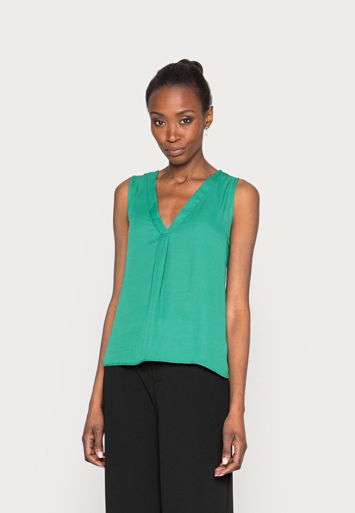 Women\'s Anna Field Tops Green | HLGNIAO-78