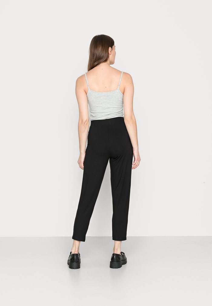 Women's Anna Field Trousers Black | WEKYTUH-71