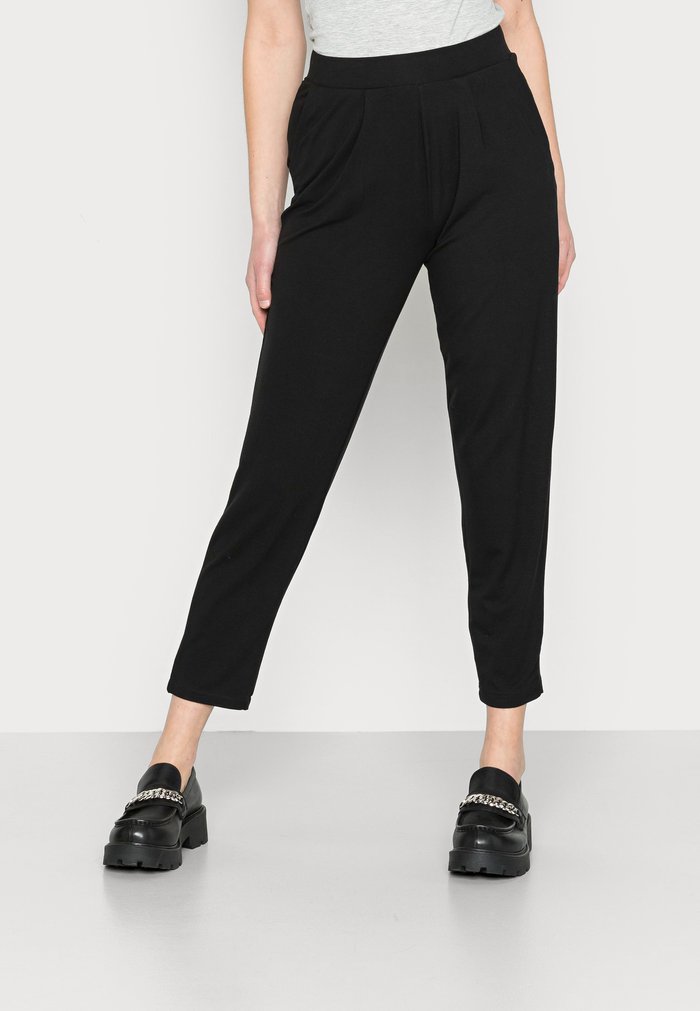 Women\'s Anna Field Trousers Black | WEKYTUH-71